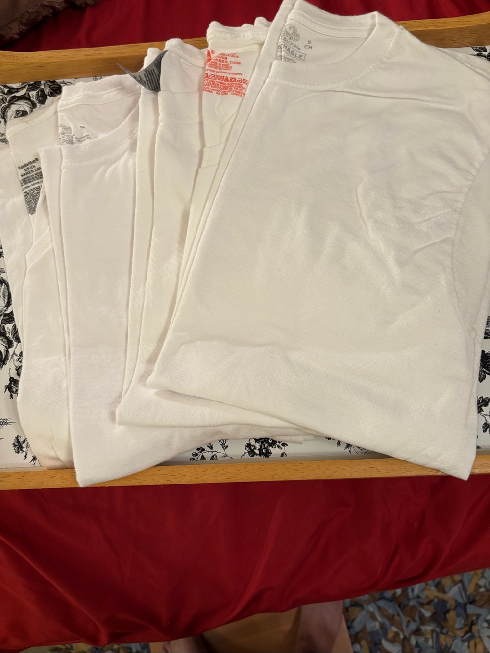 Hanes White Men’s Undershirts - Pack of Multiple Crew Neck Undershirts